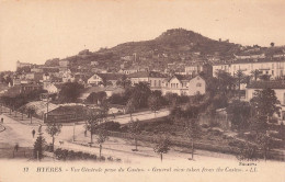 FRANCE - Hyères - Vue Générale Prise Du Casino - General View Taken From The Casino - LL - Carte Postale Ancienne - Hyeres