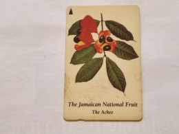 JAMAICA-(83JAMB-(0)-JAM-83B-(0)-The Ackee-(43)-(83JAMB075539)-(J$50)-used Card+1card Prepiad - Jamaïque