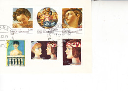 SAN MARINO  1975 - Sassone  947/9 -950/1 - Pittura - Used Stamps