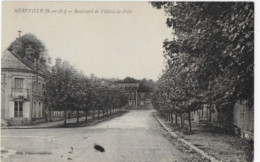 91 MEREVILLE  (S. Et O.) Boulevard De L'Hôtel De Ville Edit. Plisson Chedebois - Mereville