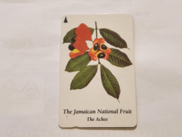 JAMAICA-(120JAMA-(0)-JAM-120A-(0)-The Ackee-(46)-(120JAMA191392)-(J$50)-used Card+1card Prepiad - Giamaica