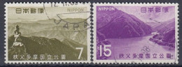 JAPAN 980-981,used,falc Hinged - Oblitérés