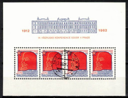 Tchécoslovaquie 1982 Mi 2647 - Bl.46 (Yv BF 52), Obliteré - Used Stamps