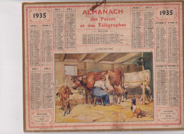 Almanach Des Postes  1935 - Big : 1921-40