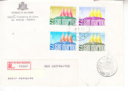 SAN MARINO  1977 -  Sassone  975/7 - Expo - Lettres & Documents