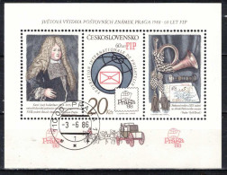Tchécoslovaquie 1986 Mi 2864 - Bl.67A (Yv BF 71), Obliteré - Used Stamps