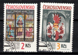 Tchécoslovaquie 1987 Mi 2909-10 (Yv 2720-1), Obliteré - Used Stamps