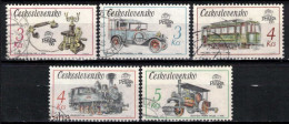 Tchécoslovaquie 1987 Mi 2911-5 (Yv 2722-6), Obliteré - Used Stamps