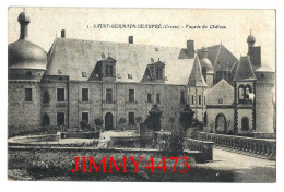 CPA - SAINT-GERMAIN-BEAUPRE (Creuse) - Façade Du Château ( Canton De Dun Le Palestel ) N° 1 - Dun Le Palestel