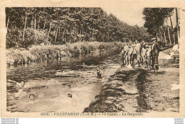 VILLEPARISIS LE CANAL LA BAIGNADE  HOMMES EN MAILLOT DE BAINS - Villeparisis