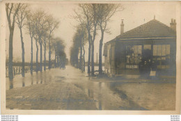 VILLENEUVE LA GARENNE AVENUE DE GENNEVILLIERS INONDATIONS 1910  AU RENDEZ VOUS DES CULTIVATEURS - Villeneuve La Garenne