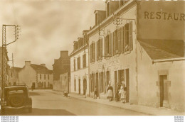 GUILVINEC RUE DE PENMARCH ET LE RESTAURANT DU CENTRE - Guilvinec