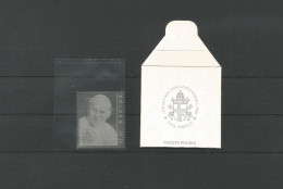 Poland 2003 Pope John Paul II Silver Stamp  Y.T. 3795  ** - Unused Stamps