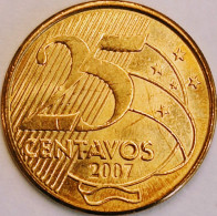 Brazil - 25 Centavos 2007, KM# 650 (#3269) - Brasil