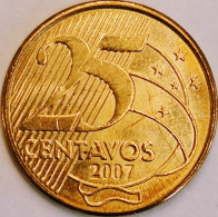 Brazil - 25 Centavos 2007, KM# 650 (#3269) - Brésil