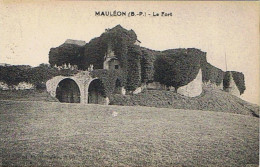 Cpa..64..MAULEON..LE FORT - Mauleon Licharre