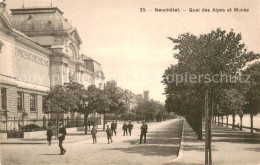 13612207 Neuchatel NE Quai Des Alpes Et Musee Neuchatel NE - Autres & Non Classés