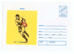 IP 96 - 50 RUGBY, Romania - Stationery - Unused - 1996 - Rugby