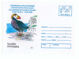 IP 96 - 67 Polar BIRD, Lunda Cirrhata - Stationery - Unused - 1996 - Fauna Artica