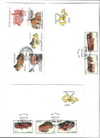 NICARAGUA - LOT OF 3 FDC COVERS - FIREFIGHTERS POMPIERS - Nicaragua