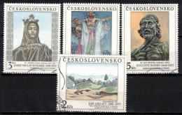 Tchécoslovaquie 1990 Mi 3069-72 (Yv 2869-72), Obliteré - Usados