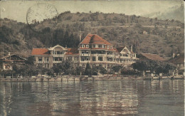 Hôtel Und Pension Hirsden , Gunten Am Thunersee , 1918 , µ - Sigriswil
