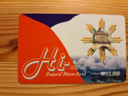 Prepaid Phonecard South Korea, Hi-card - Corea Del Sud