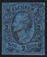 Sachsen        -     Michel   -   10    -       O       -    Gestempelt - Saxe