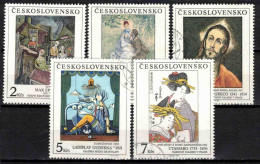 Tchécoslovaquie 1991 Mi 3102-6 (Yv 2902-6), Obliteré - Used Stamps