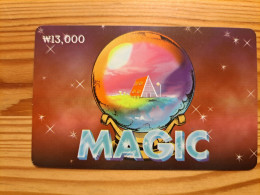 Prepaid Phonecard South Korea, Magic - Korea (Zuid)