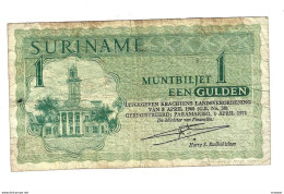 *suriname 1 Gulden 1971  116b - Suriname