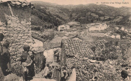 ALGERIE - Alger - Intérieur D'un Village Kabyle  - Carte Postale Ancienne - Algerien