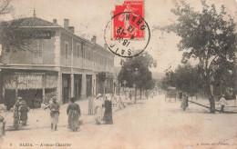 ALGERIE - Saïda - Vue Sur L'avenue Charrier - Animé - Carte Postale Ancienne - Saida