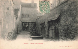 FRANCE - Mantes - La Rue Des Tanneries - Carte Postale Ancienne - Sonstige & Ohne Zuordnung