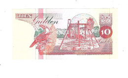 *suriname 10 Gulden 1998  137b Unc - Suriname