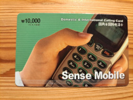 Prepaid Phonecard South Korea, Sense Mobile - Korea (Süd)