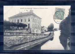 70. Port Sur Saone. Hôtel De Ville Et Canal - Port-sur-Saône