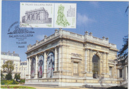 Carte Maximum FRANCE N°Yvert 5457 (PALAIS GALLIERA) Obl Sp Ill 1er Jour (Ed FDC) - 2020-…