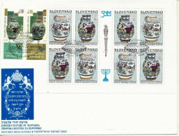 ISRAEL 1999 JOINT ISSUE WITH SLOVAKIA ISRAEL STAMPS FDC - Neufs (avec Tabs)