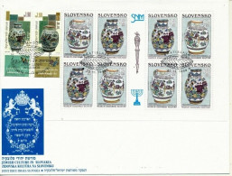 ISRAEL 1999 JOINT ISSUE WITH SLOVAKIA ISRAEL STAMPS FDC - Unused Stamps (with Tabs)