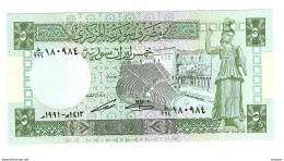 *syria 5 Pounds 1991   100e   Unc - Syrië