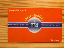 Prepaid Phonecard South Korea, ITN - Korea, South