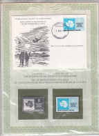 Territoire Antarctique Britannique - FDC De 1981 + Tmbre ** + Timbre En ARGENT - Voir Certificat - - Unused Stamps