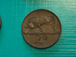 Münze Münzen Umlaufmünze Südafrika 2 Cent 1985 - Afrique Du Sud