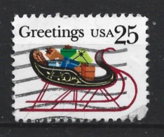 USA 1989 Sleigh & Gift  Y.T. 1879 (0) - Oblitérés