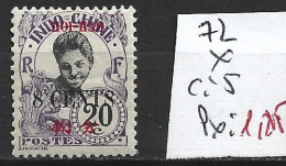 HOÏ-HAO 72 * Côte 5 € - Ungebraucht