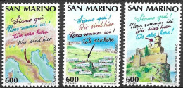 SAN MARINO TURISMO 1990 Yv 1435/7 MNH - Nuevos