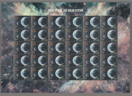 India 2018 The Solar System MINT SHEETLET Good Condition (SL-192) - Unused Stamps