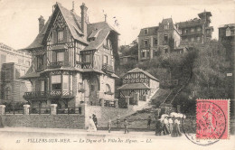 FRANCE - Villers Sur Mer - La Digue Et La Villa Des Algues - Carte Postale Ancienne - Villers Sur Mer