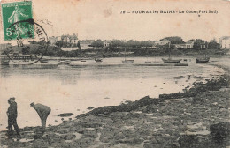 FRANCE - Fouras Les Bains - La Coue - Port Sud - Carte Postale Ancienne - Fouras-les-Bains